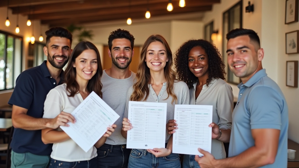 Groupe de participants au programme de routines progressives